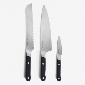Misen 3-Piece Knife Set (ACUTO440) - Black