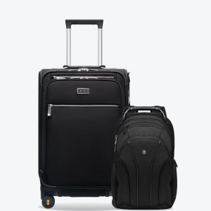 Level8 Atlas Laptop Backpack and Capture Luggage Set