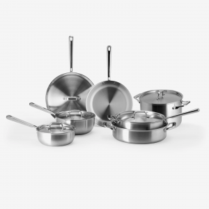 Misen 12-Piece Stainless Steel Cookware Set