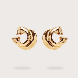 Cult Gaia NOVA EARRING - SHINY BRASS