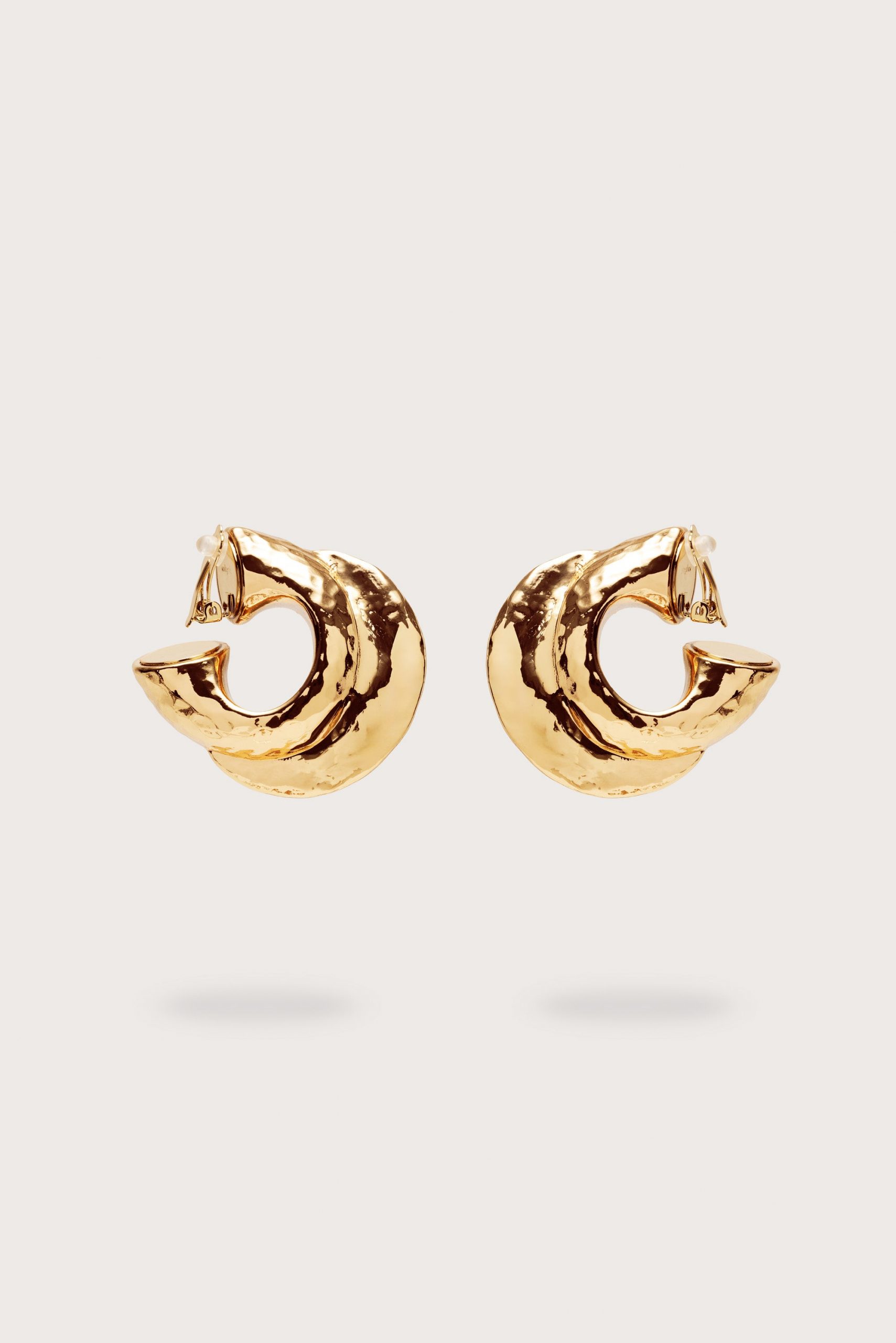 Cult Gaia NOVA EARRING - SHINY BRASS