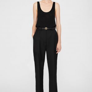 Anine Bing Blaine Trouser - Black