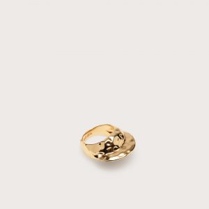 Cult Gaia NOVA RING - SHINY BRASS