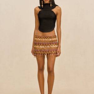Cult Gaia PHIRA SKIRT - LUWAK MULTI