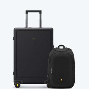 Level8 Atlas Pro Backpack and Textured Luggage Set