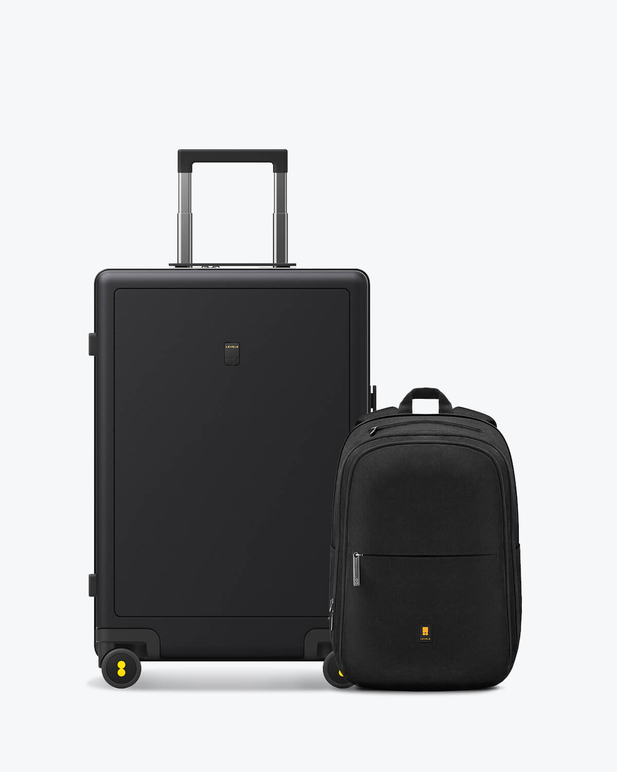 Level8 Atlas Pro Backpack and Textured Luggage Set