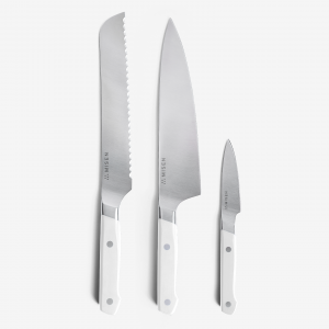 Misen 3-Piece Knife Set (ACUTO440) - White