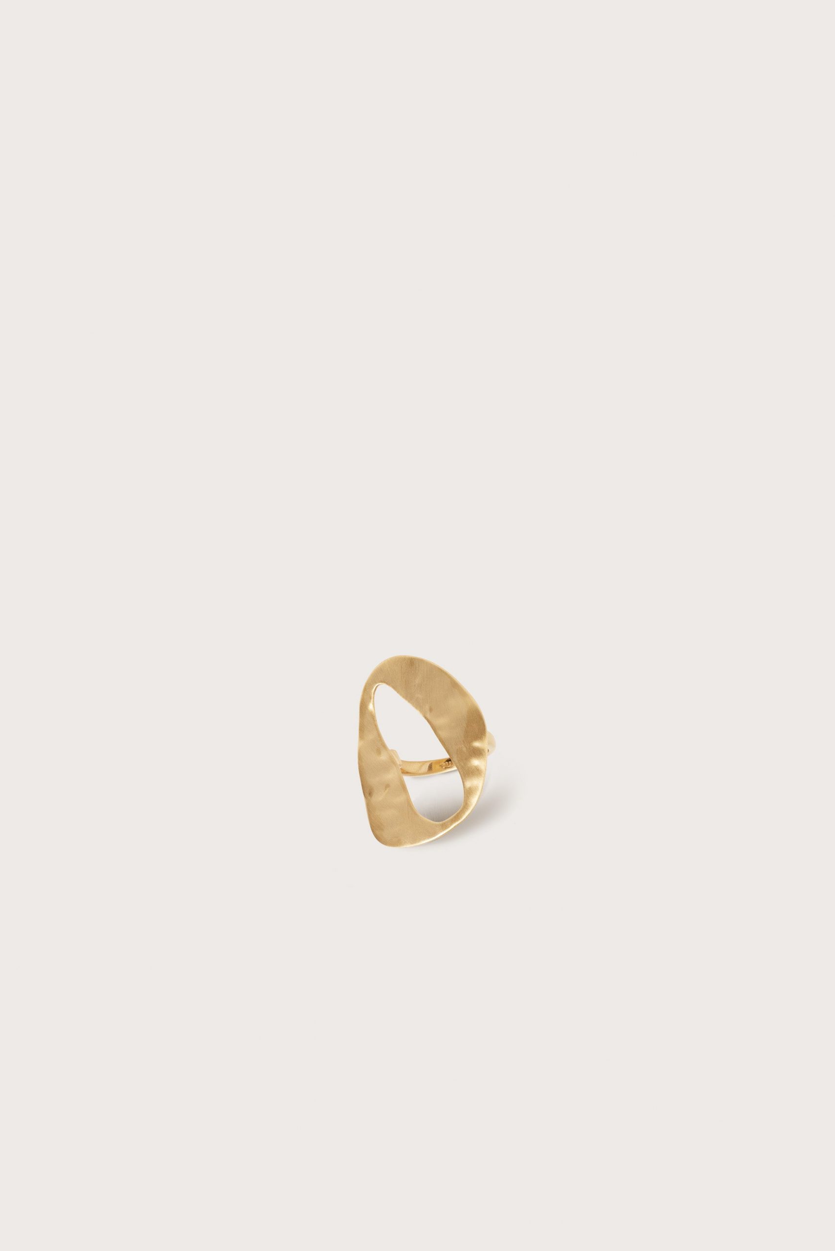 Cult Gaia RUE MINI RING - BRUSHED BRASS