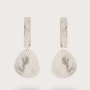 Cult Gaia SOLANA EARRING - ANTIQUE SILVER