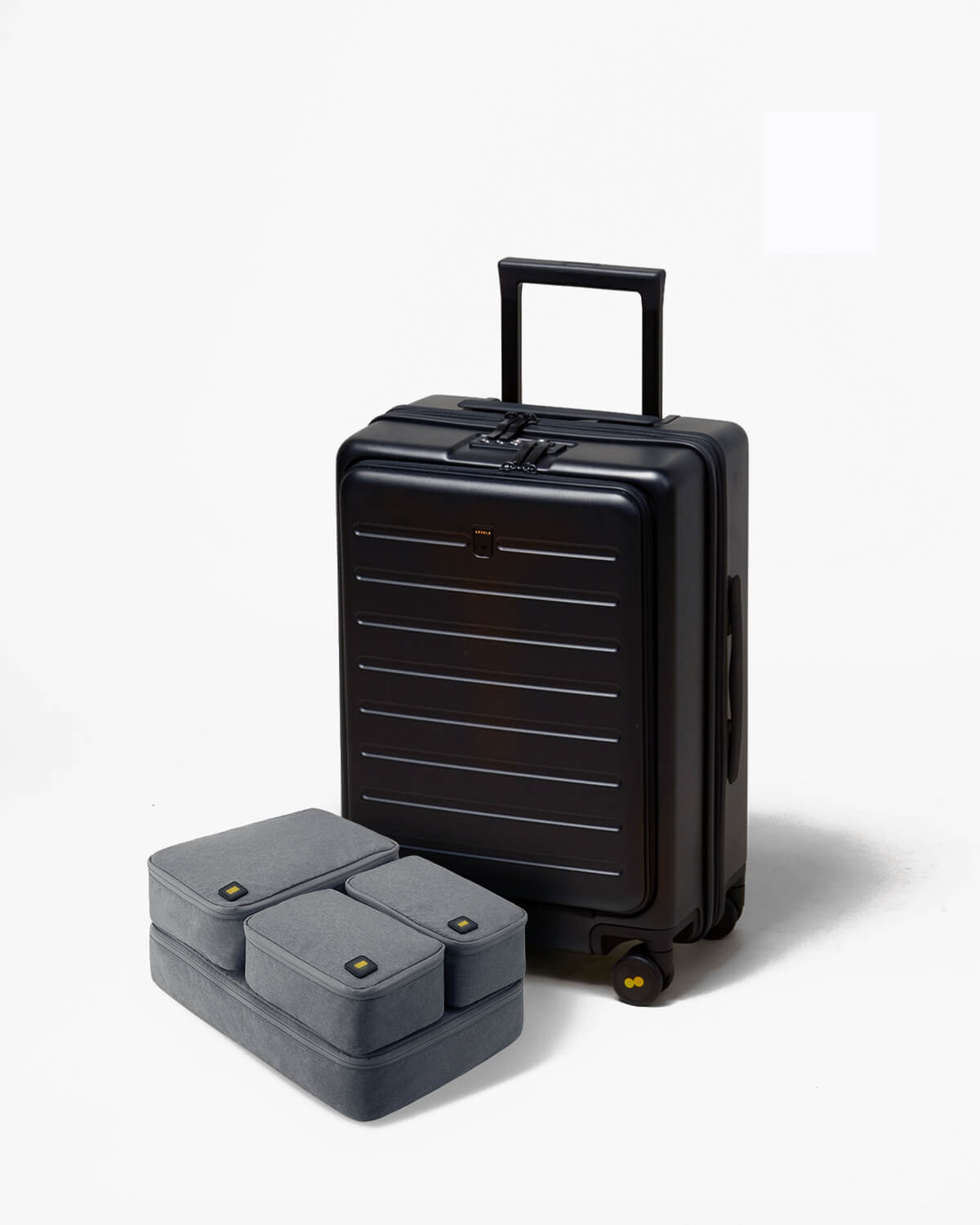 Level8 Carry-on with Laptop Pocket Luggage Set