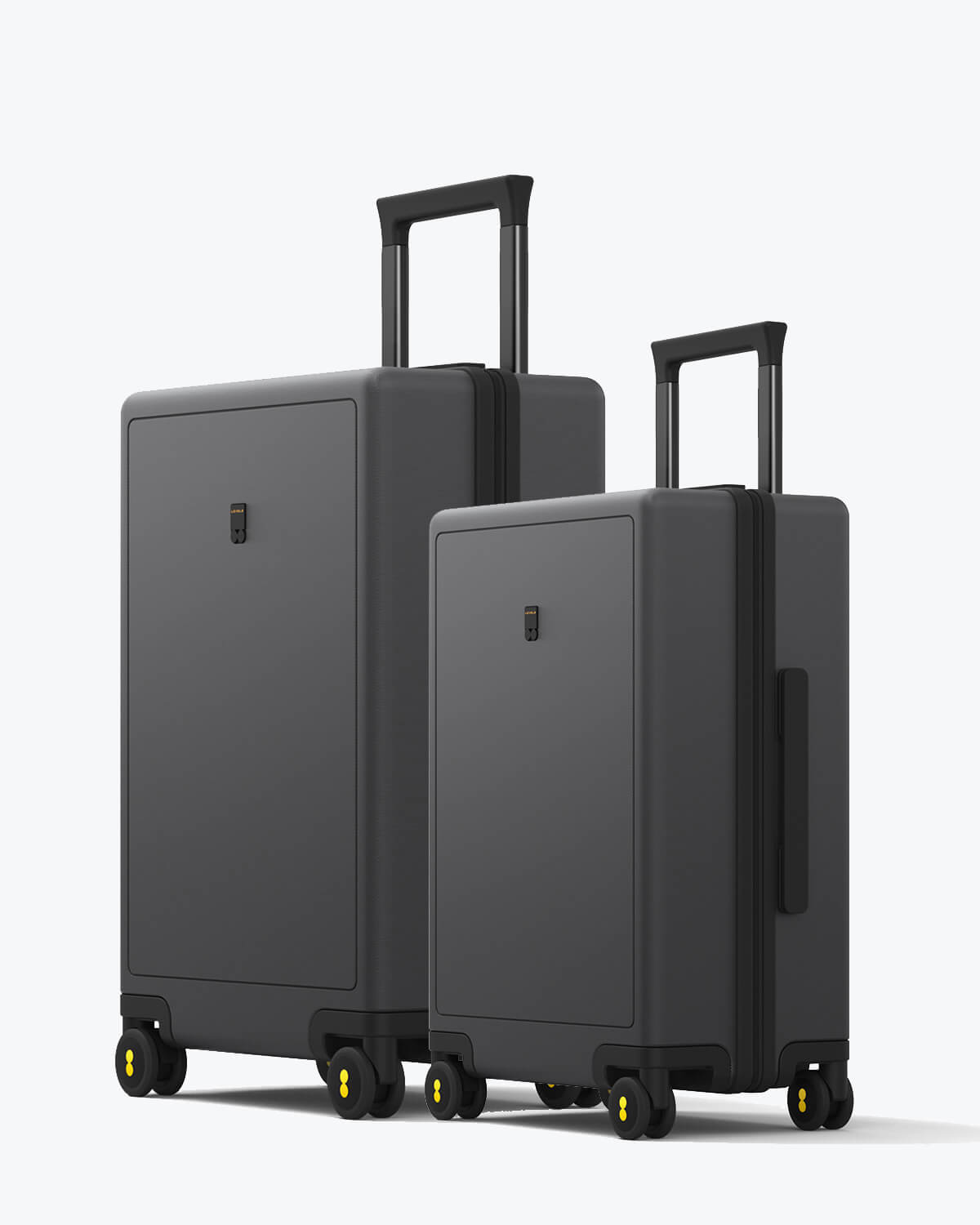 Level8 Luminous Textured Luggage Set 20'' & 24''