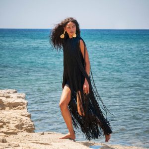 Cult Gaia ARIANNA GOWN - BLACK