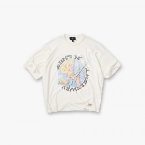 Represent X Guns N' Roses Revolver T-Shirt - Flat White