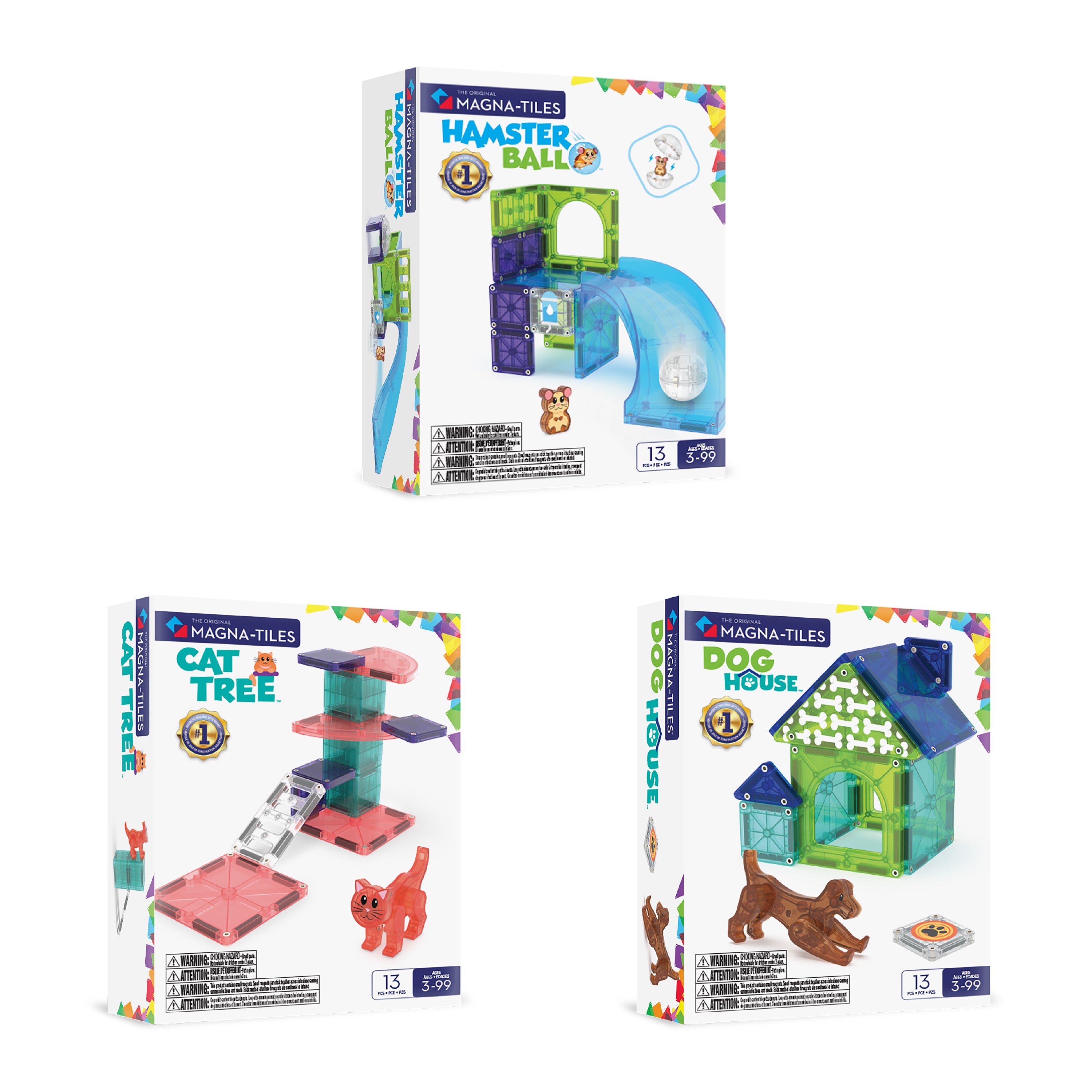 Magna-Tiles The Pet Starter Bundle