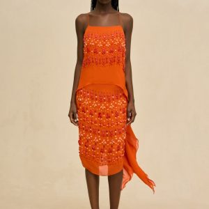 Cult Gaia IOS SKIRT - PEPPER