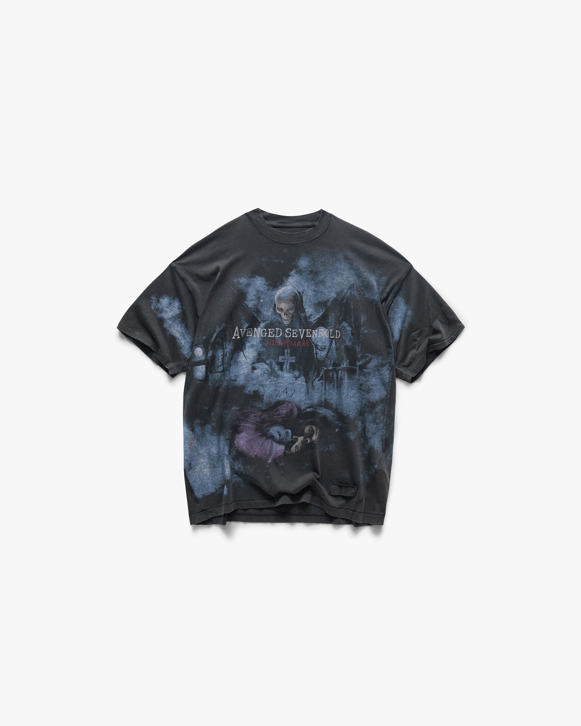 Represent 247 x Avenged Sevenfold Nightmare T-Shirt - Aged Black
