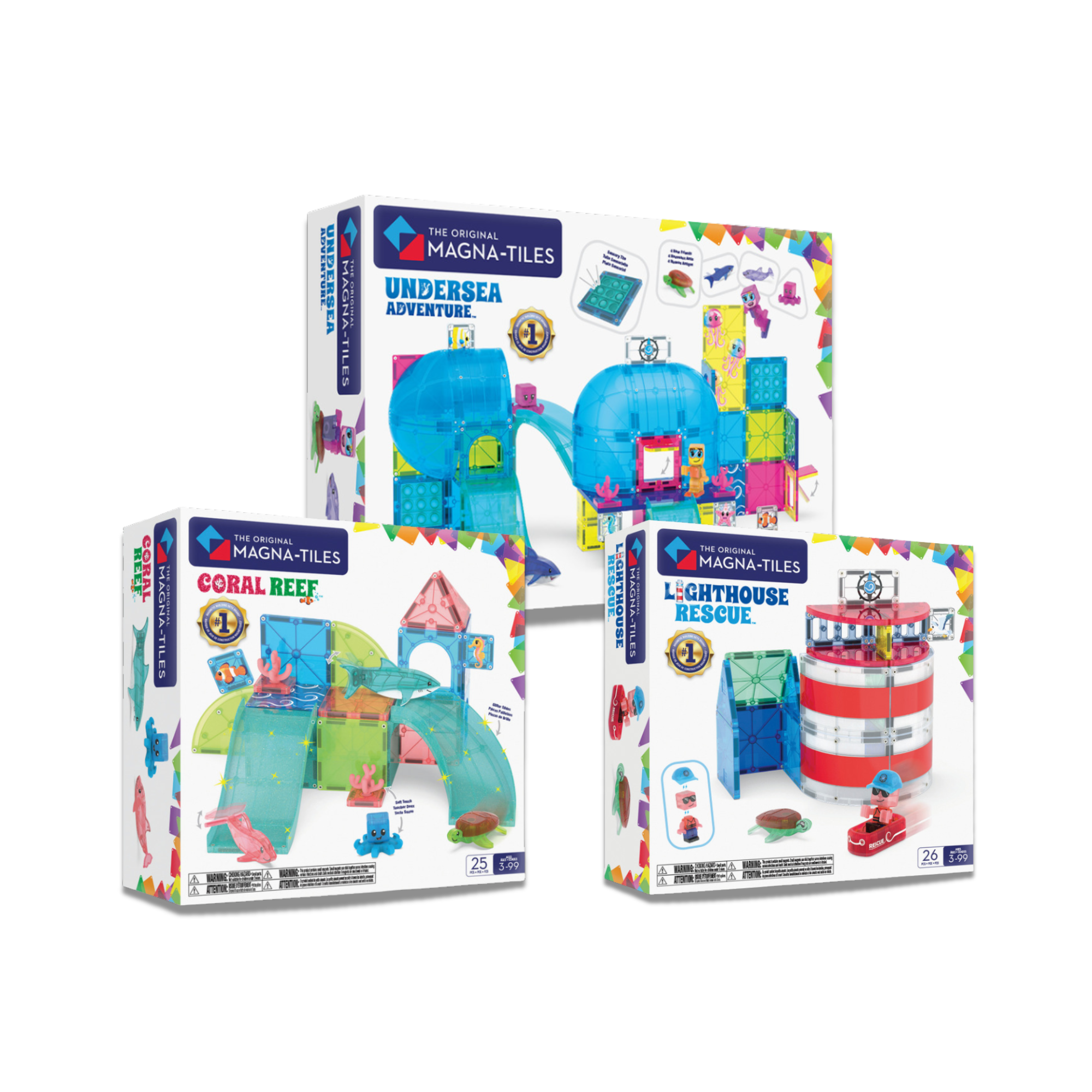 Magna-Tiles Ultimate Ocean Expedition Bundle
