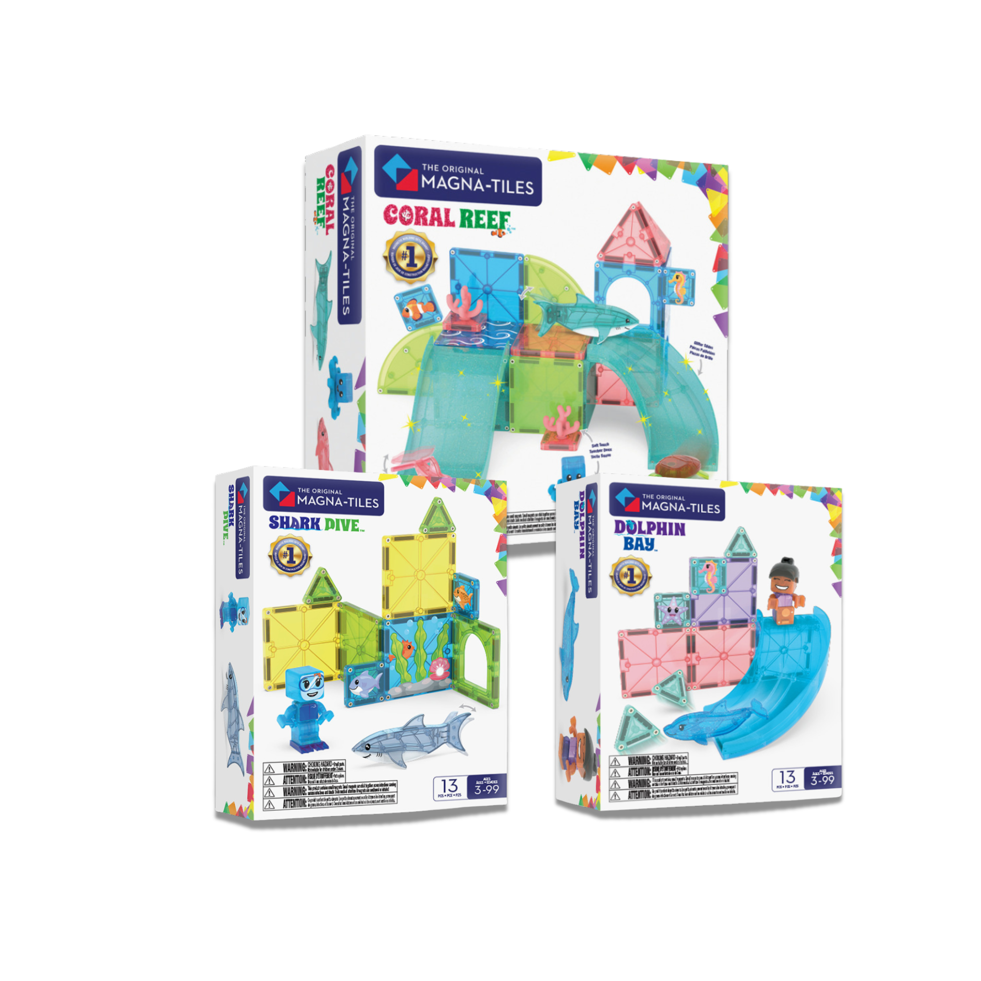 Magna-Tiles Ocean Discovery Bundle