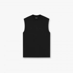 Represent 247 DNA Oversized Tank - Jet Black