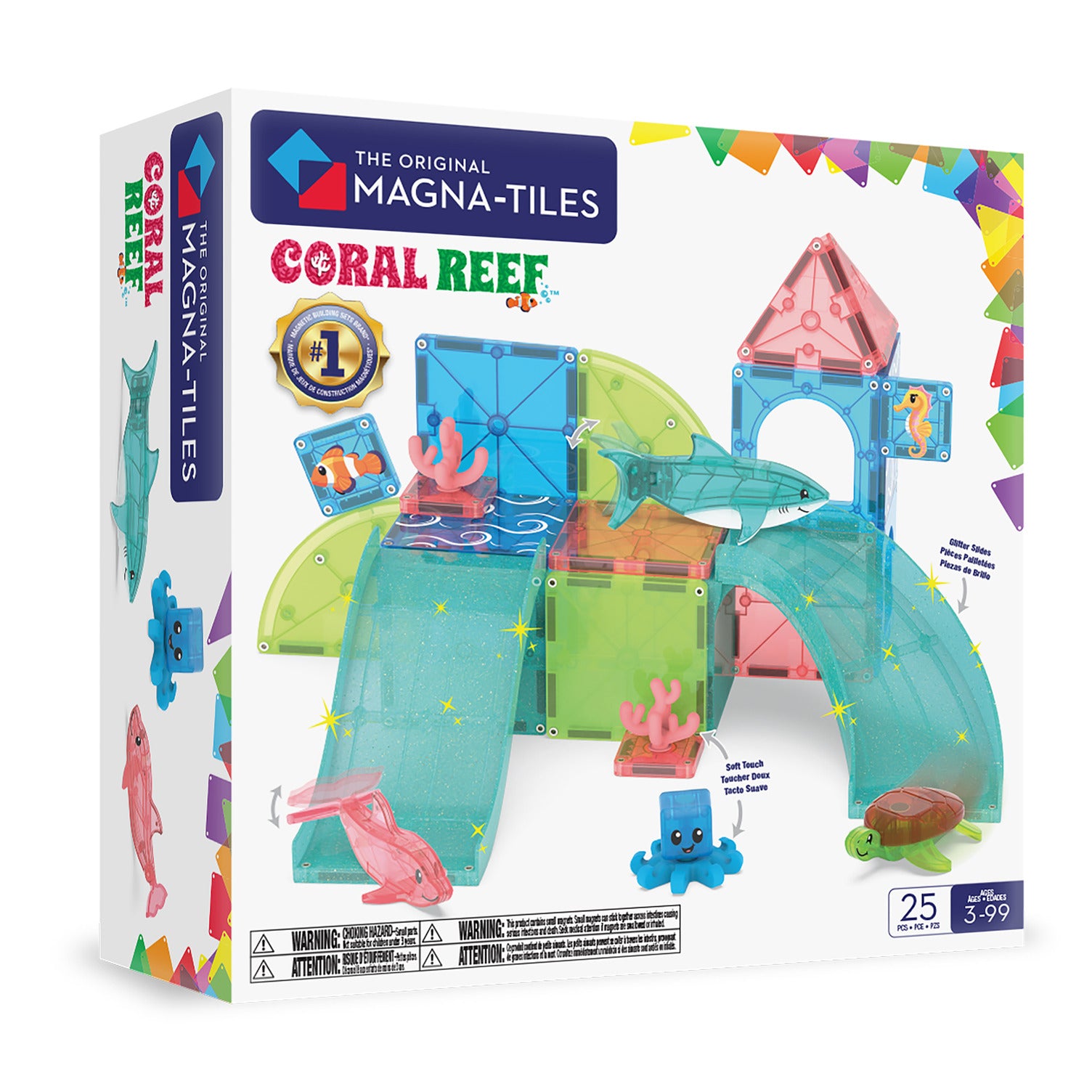 Magna-Tiles Coral Reef 25 Piece Set