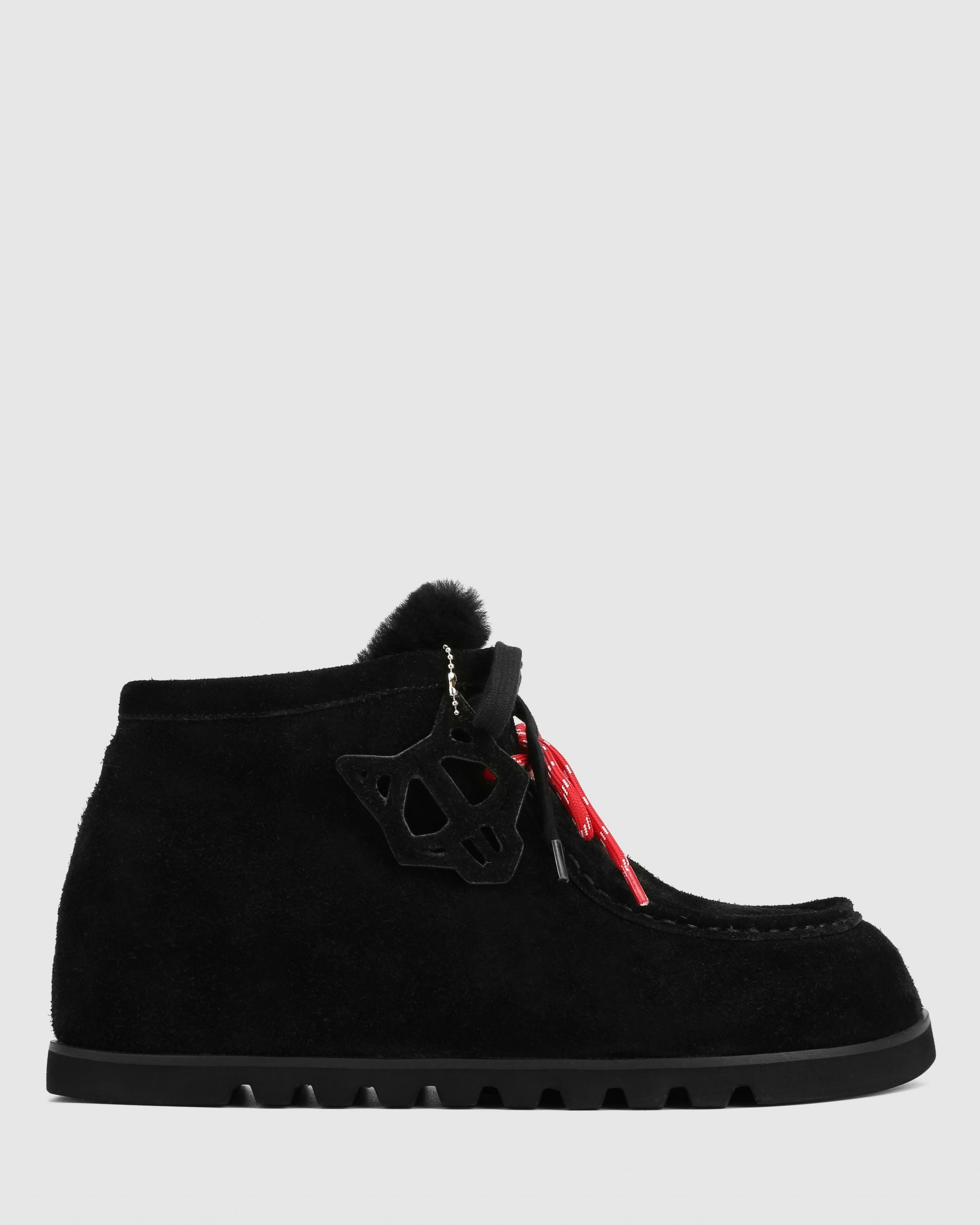 Naked Wolfe The Madness Boot Black Suede