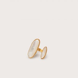 Cult Gaia AMI MINI RING - MOTHER OF PEARL