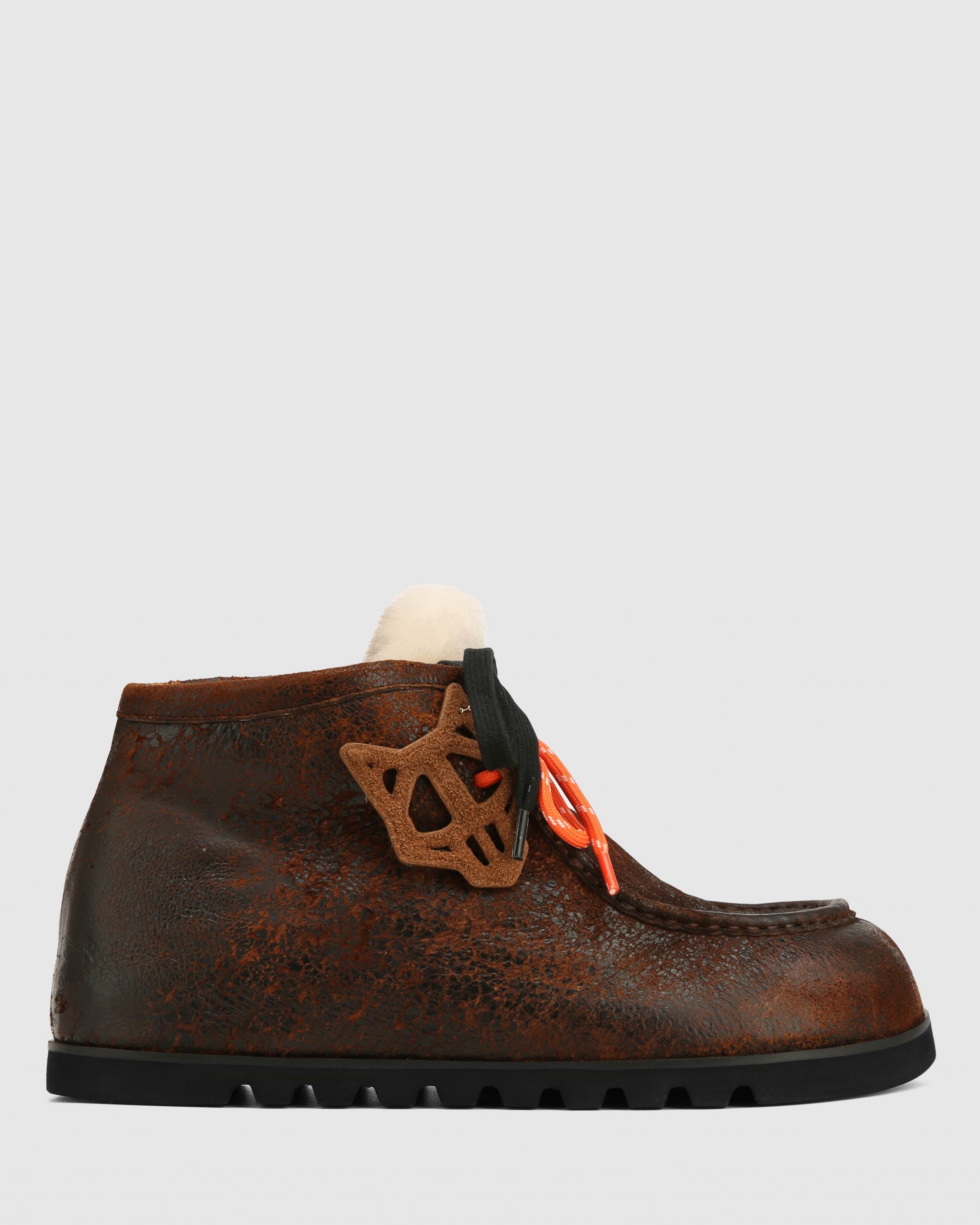 Naked Wolfe The Madness Boot Distress Leather