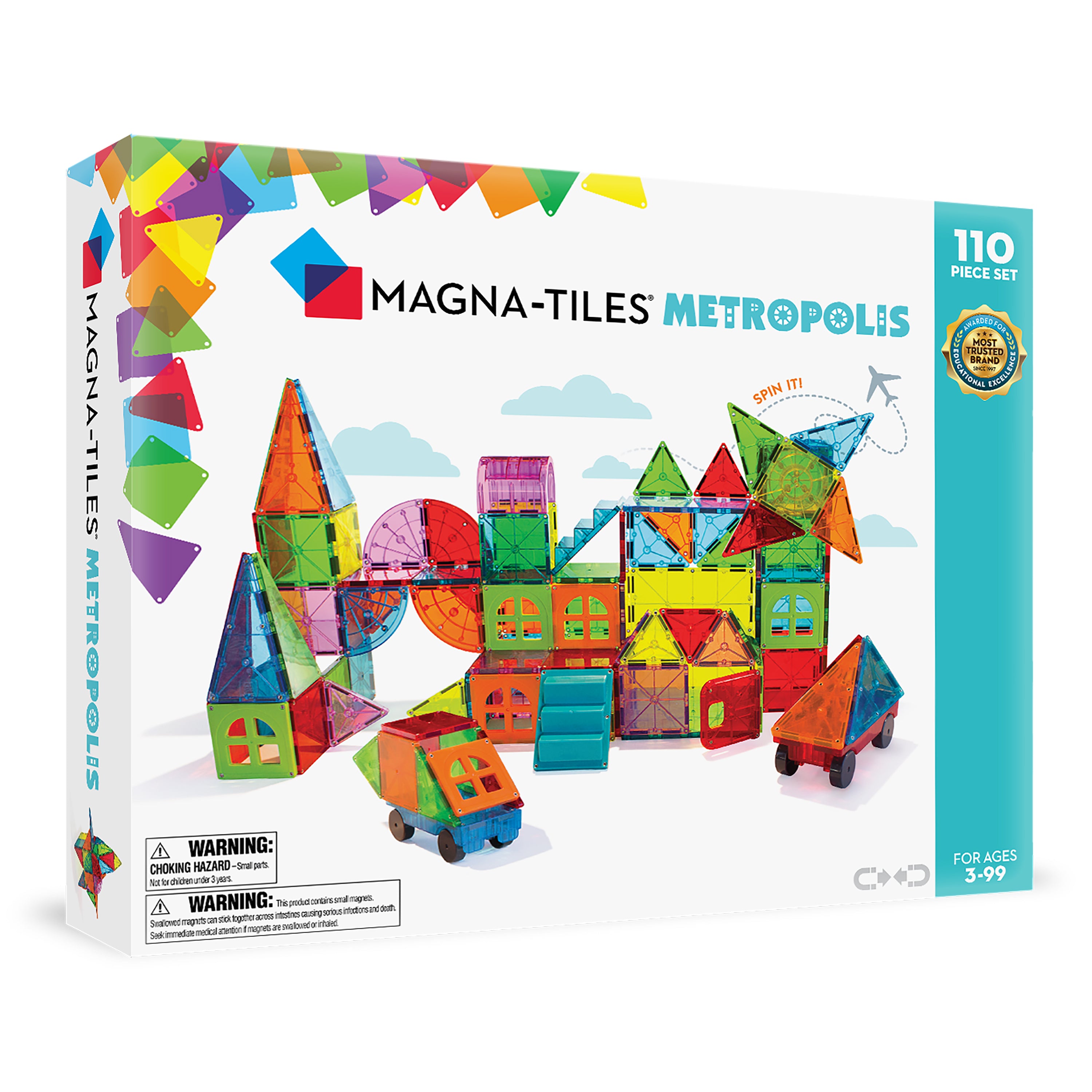 Magna-Tiles Metropolis 110 Piece Set