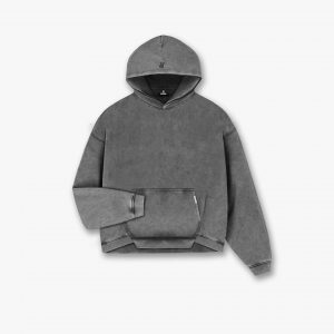 Represent Initial Boxy Hoodie - Vintage Grey