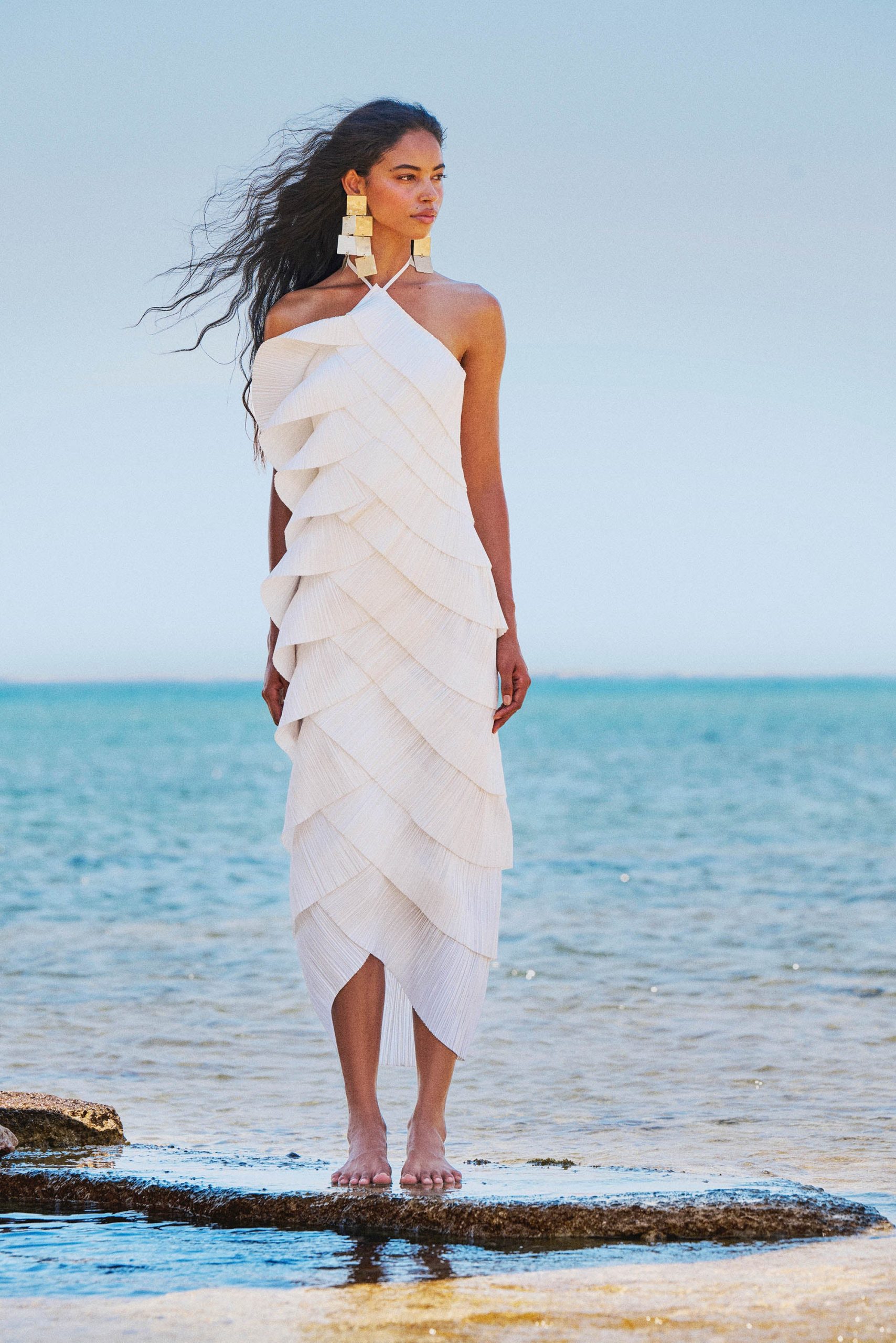 Cult Gaia PATRIZIA DRESS - OFF WHITE