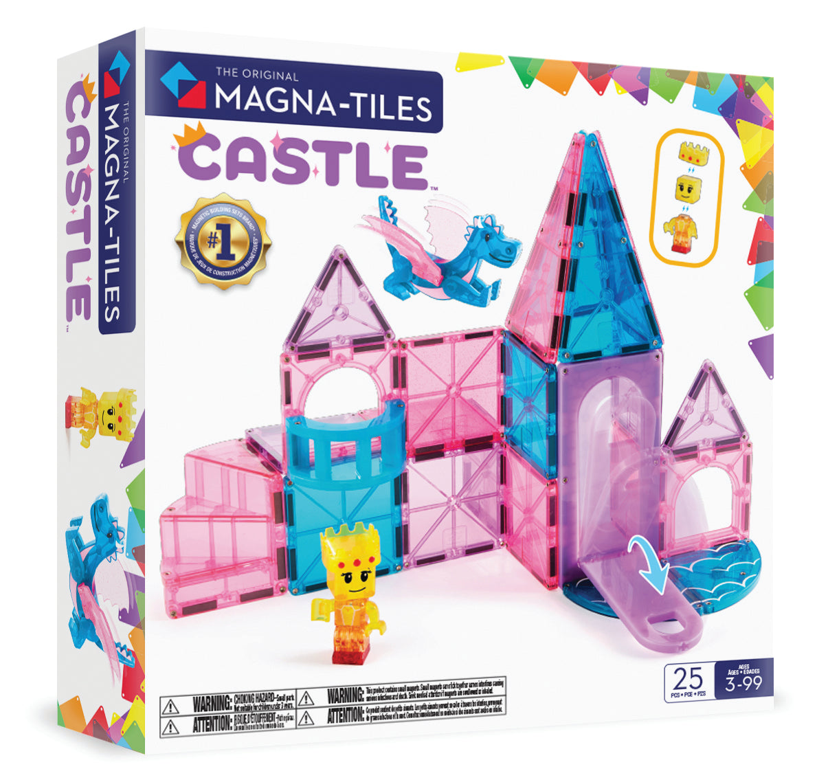 Magna-Tiles Castle™ 25 Piece Set