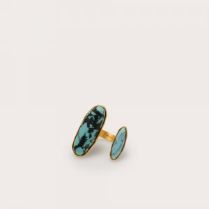 Cult Gaia AMI MINI RING - TURQUOISE MULTI