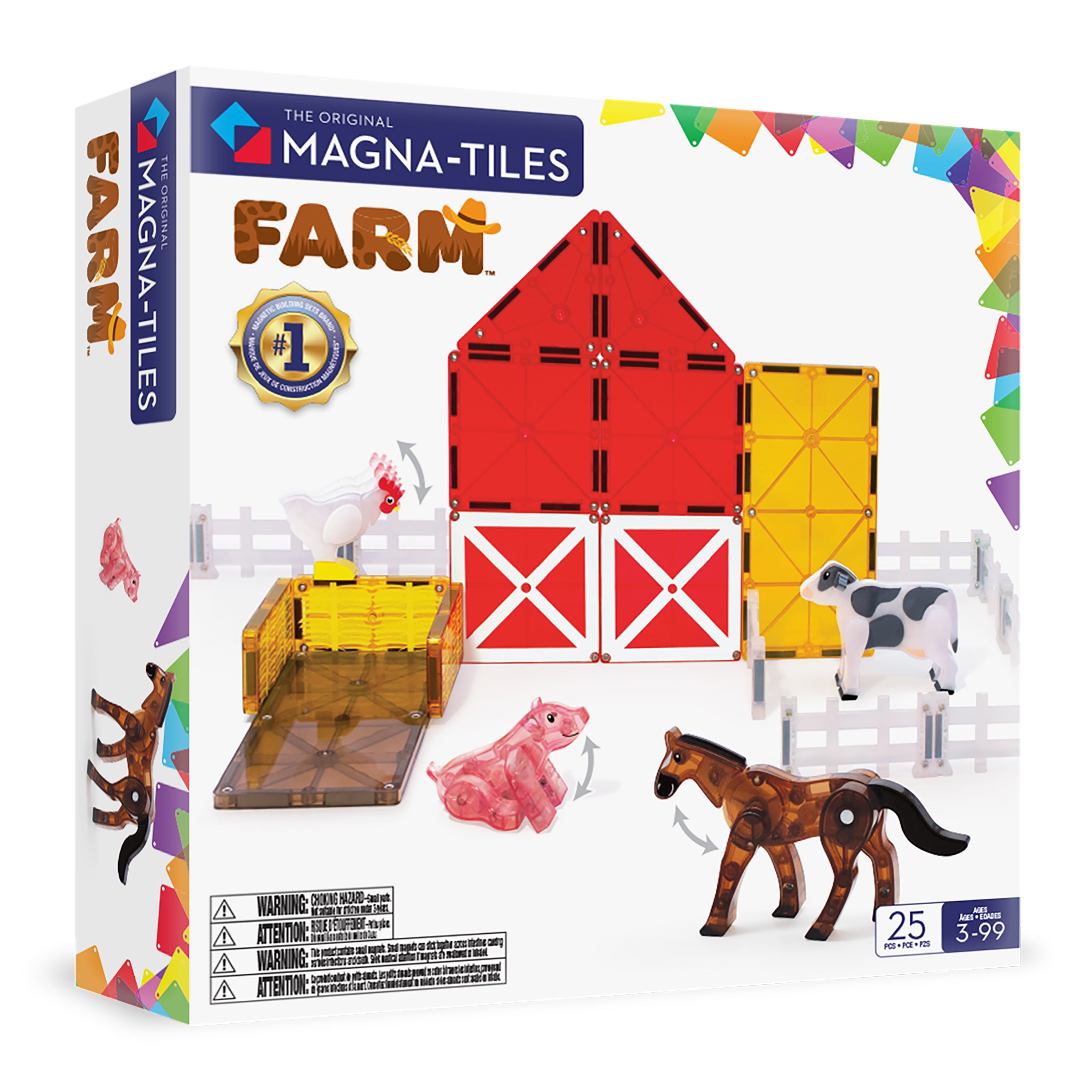 Magna-Tiles Farm™ 25 Piece Set