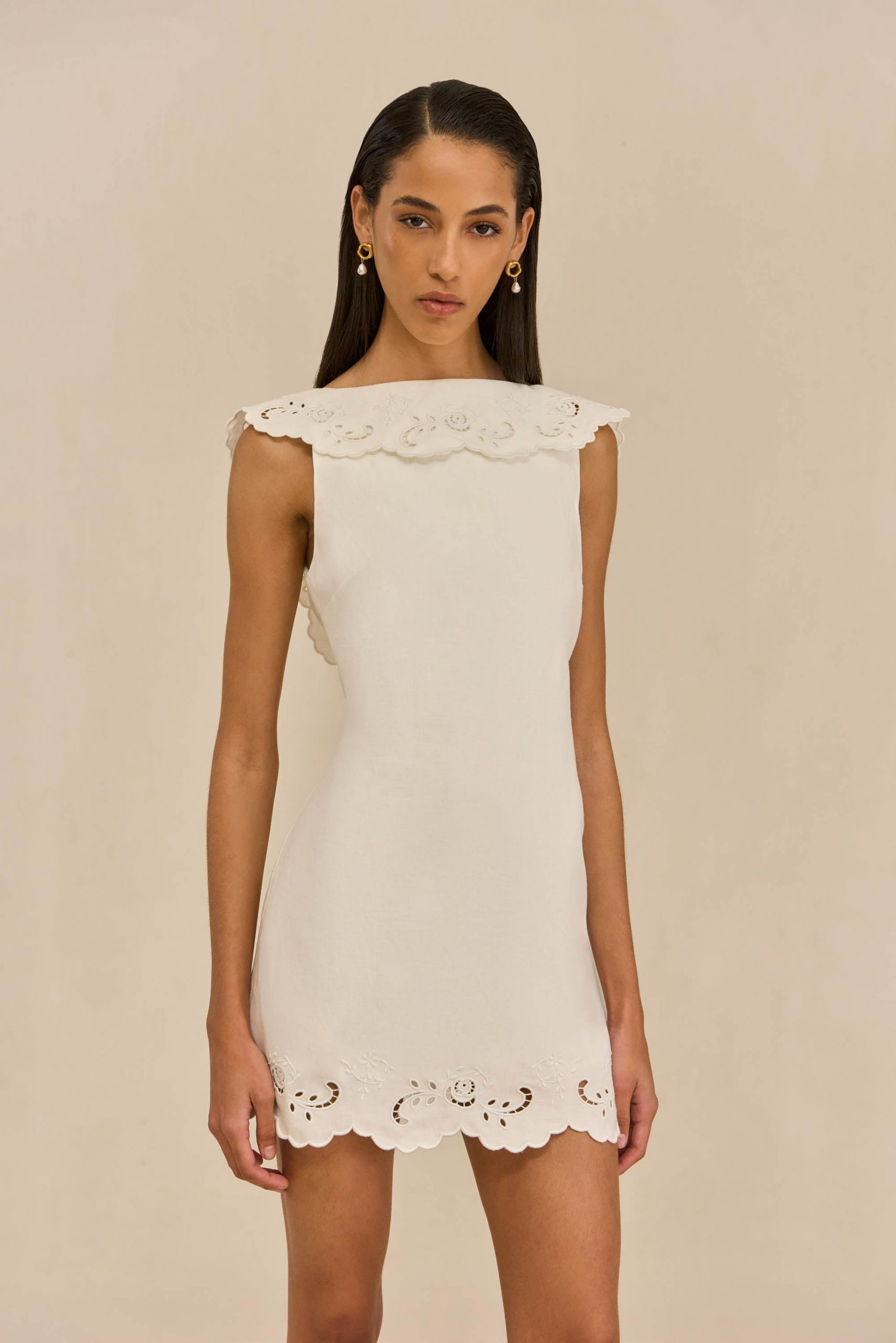 Cult Gaia FRIDLI DRESS - OFF WHITE