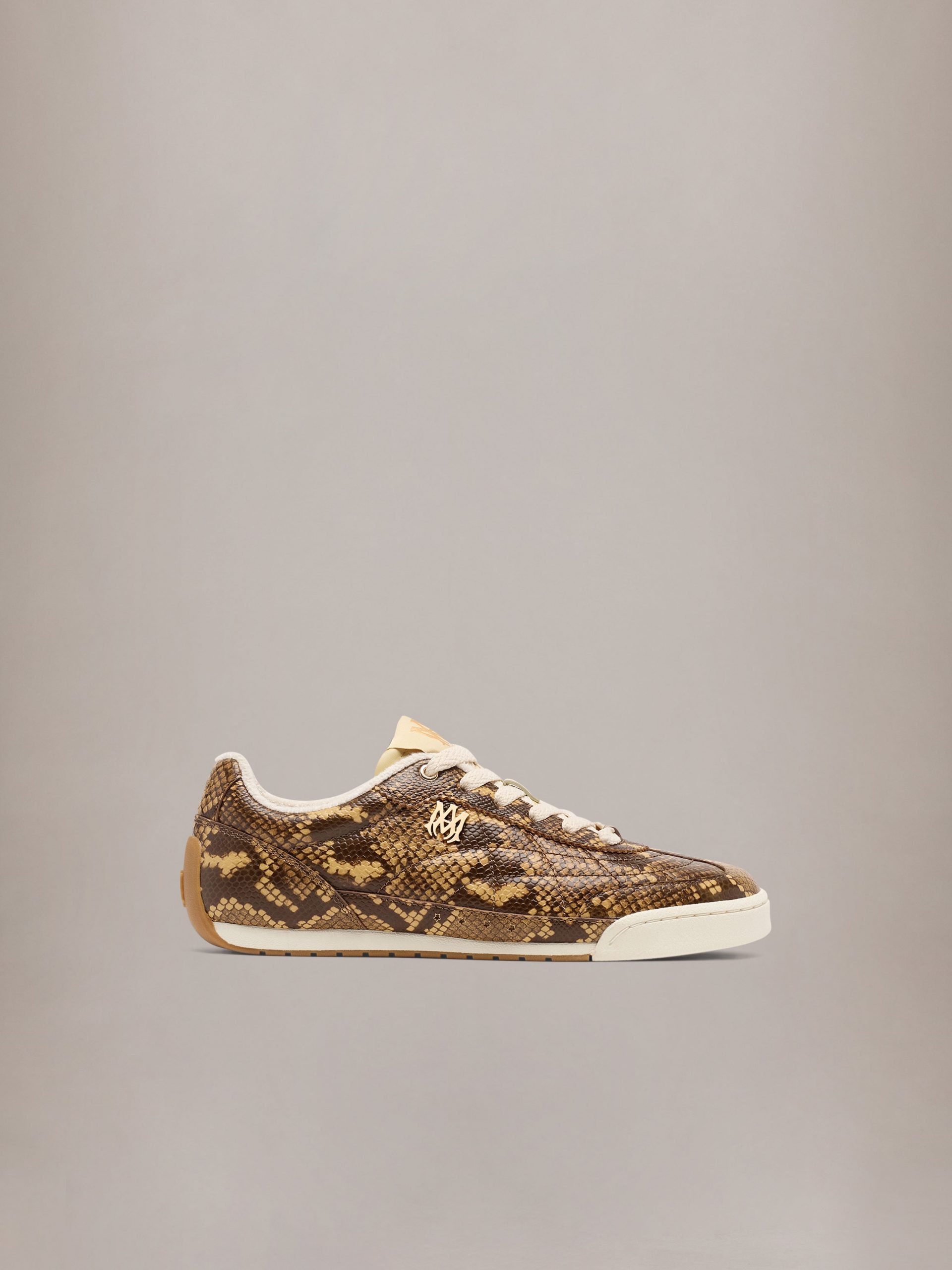 Amiri WOMEN - WOMEN'S PYTHON EMBOSSED COASTLINE - Brown