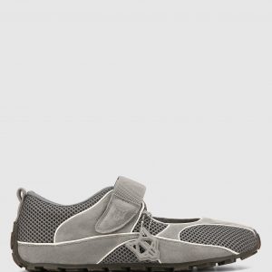 Naked Wolfe Letto Grey Suede/Mesh