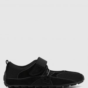Naked Wolfe Letto Black Suede/Mesh