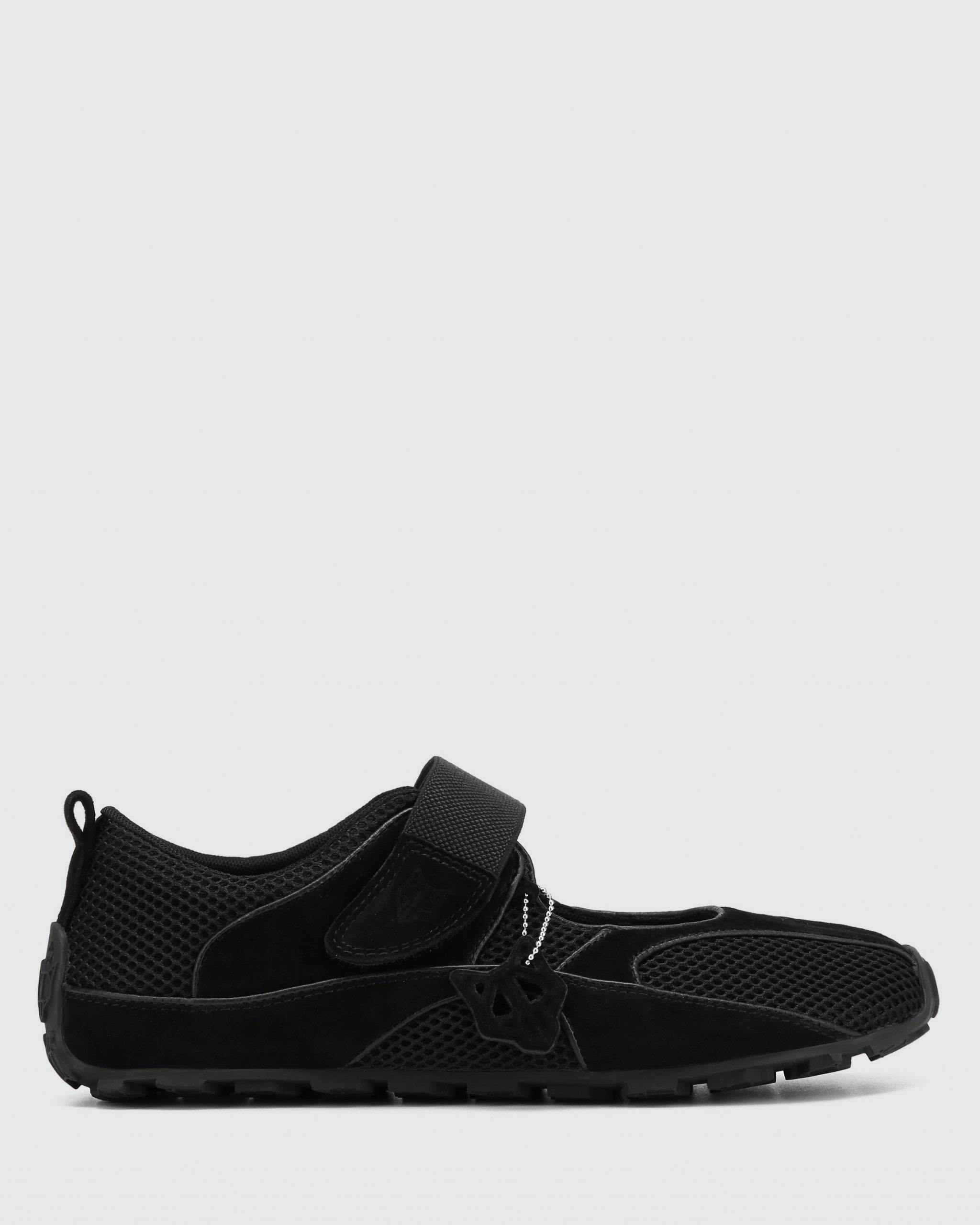 Naked Wolfe Letto Black Suede/Mesh
