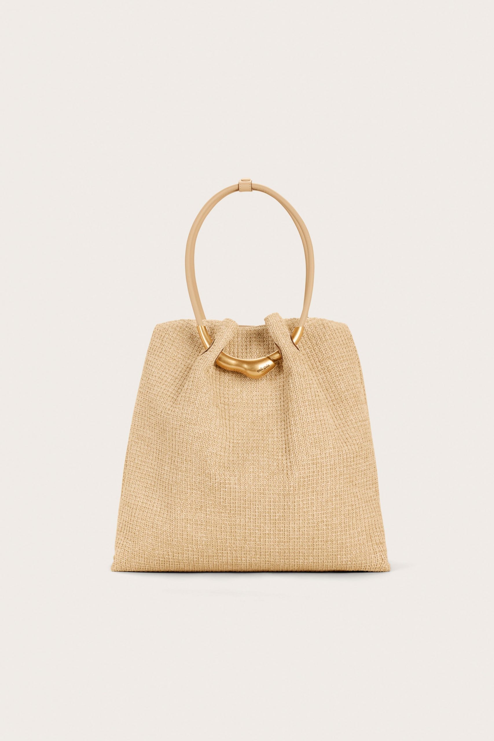 Cult Gaia ASA XL TOTE BAG - NATURAL