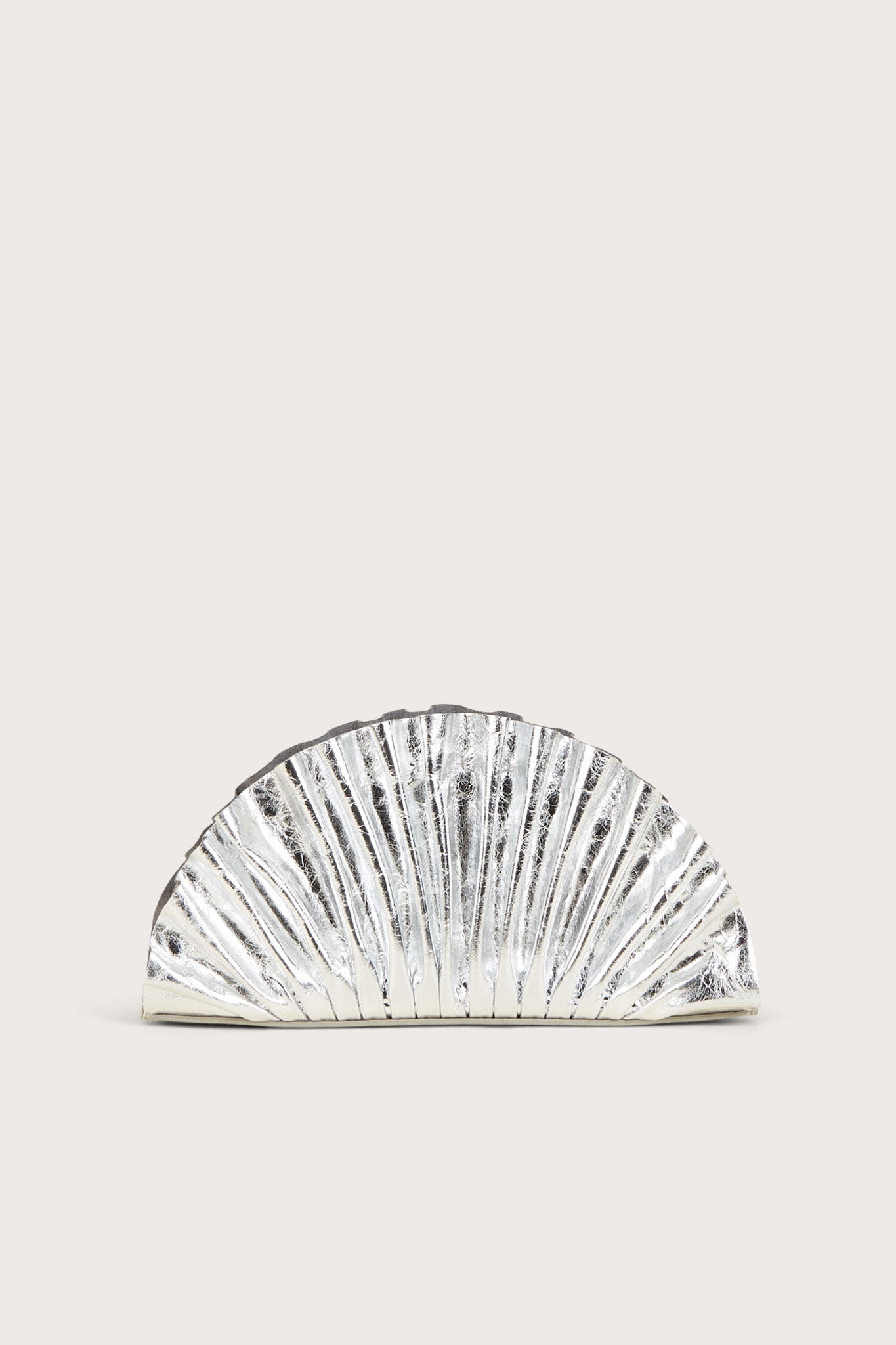 Cult Gaia NALA MINI CLUTCH - SILVER
