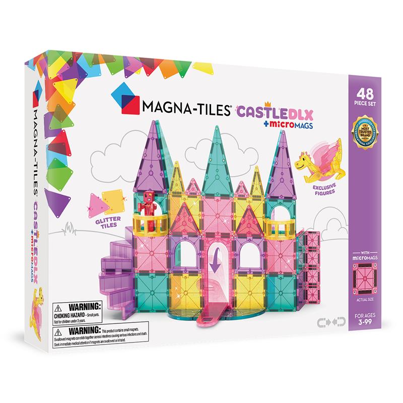 Magna-Tiles Castle Deluxe™ 48 Piece Set
