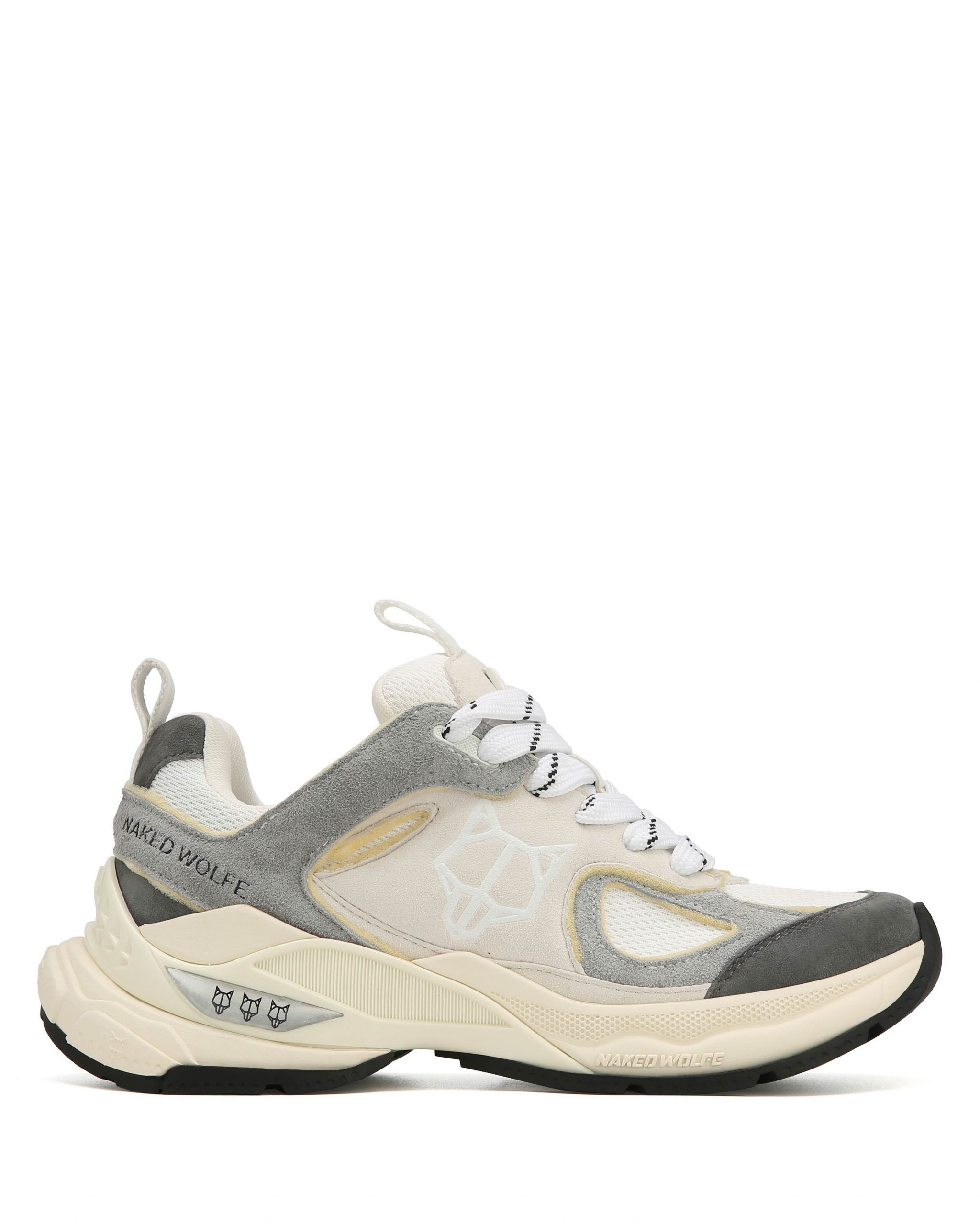 Naked Wolfe Speed Cow Suede/Mesh Grey