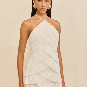 Cult Gaia VARSHA DRESS - OFF WHITE