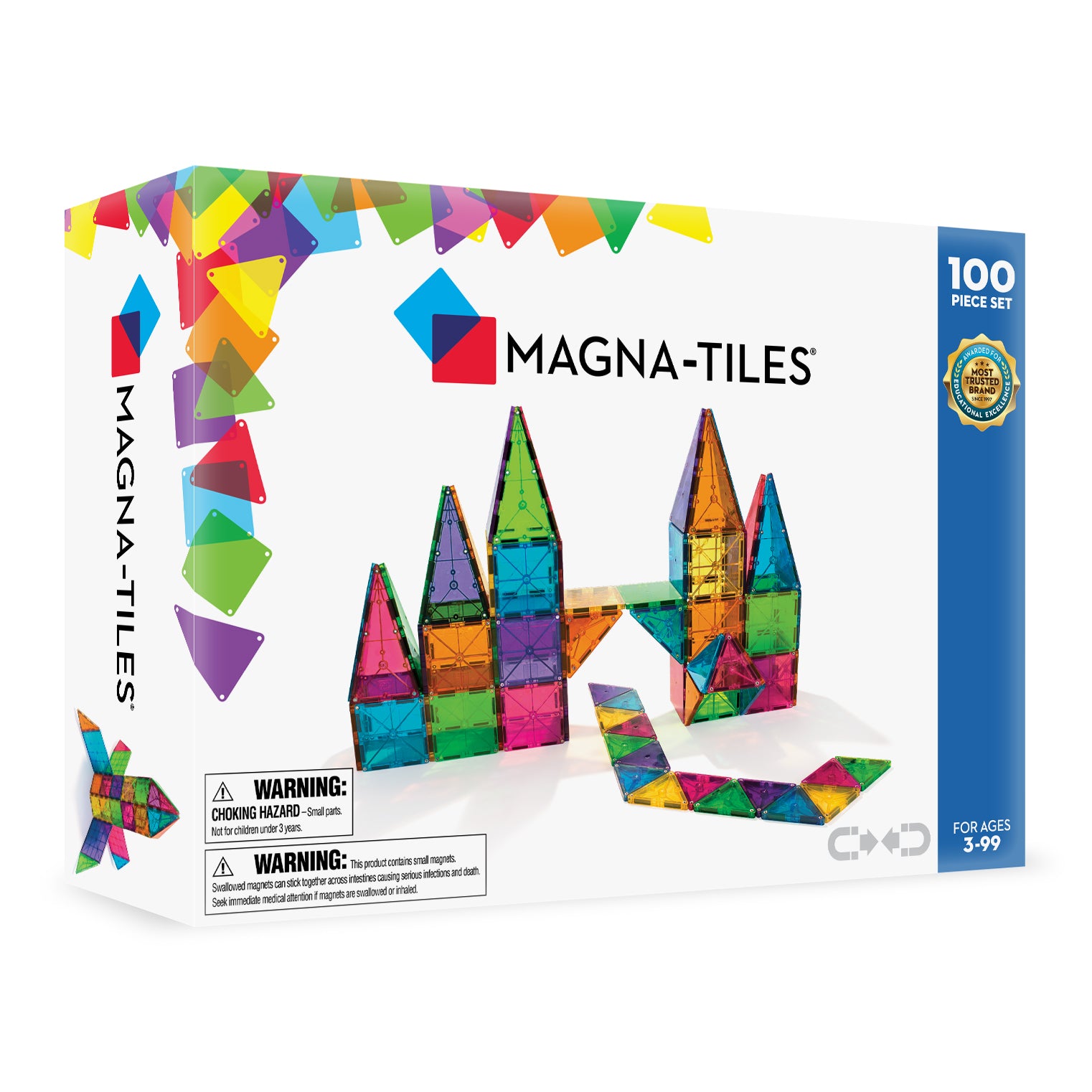 Magna-Tiles Classic™ 100 Piece Set