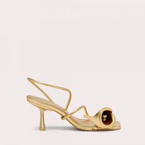Cult Gaia RIAH SANDAL - BRASS