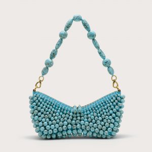 Cult Gaia MERCIER MINI SHOULDER BAG - IBIZA TURQUOISE