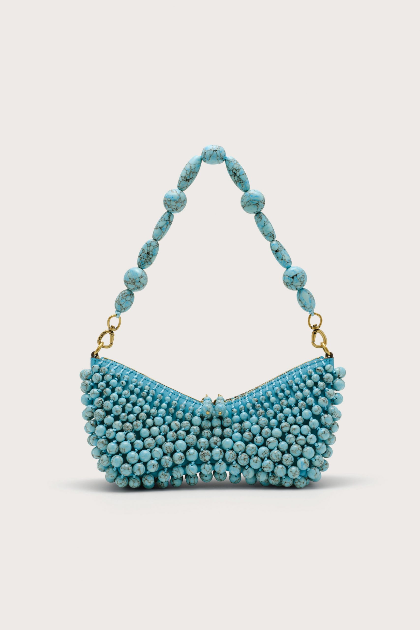 Cult Gaia MERCIER MINI SHOULDER BAG - IBIZA TURQUOISE