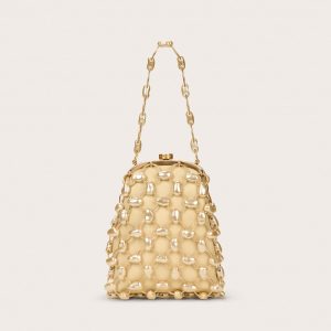 Cult Gaia BRIELLE WRISTLET - TIERRA PEARL
