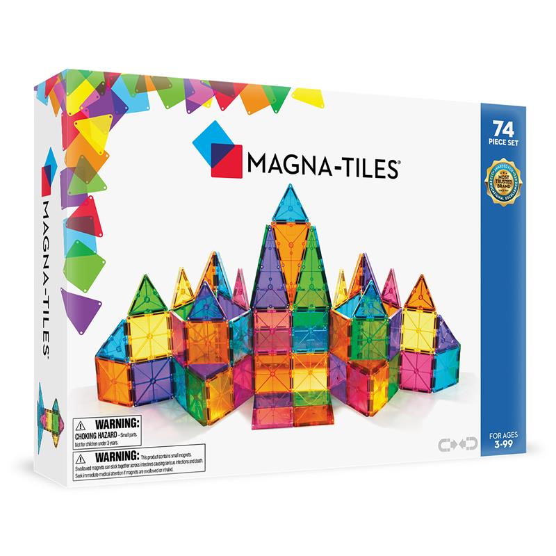 Magna-Tiles Classic™ 74 Piece Set