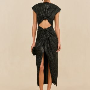 Cult Gaia AIRA DRESS - BLACK